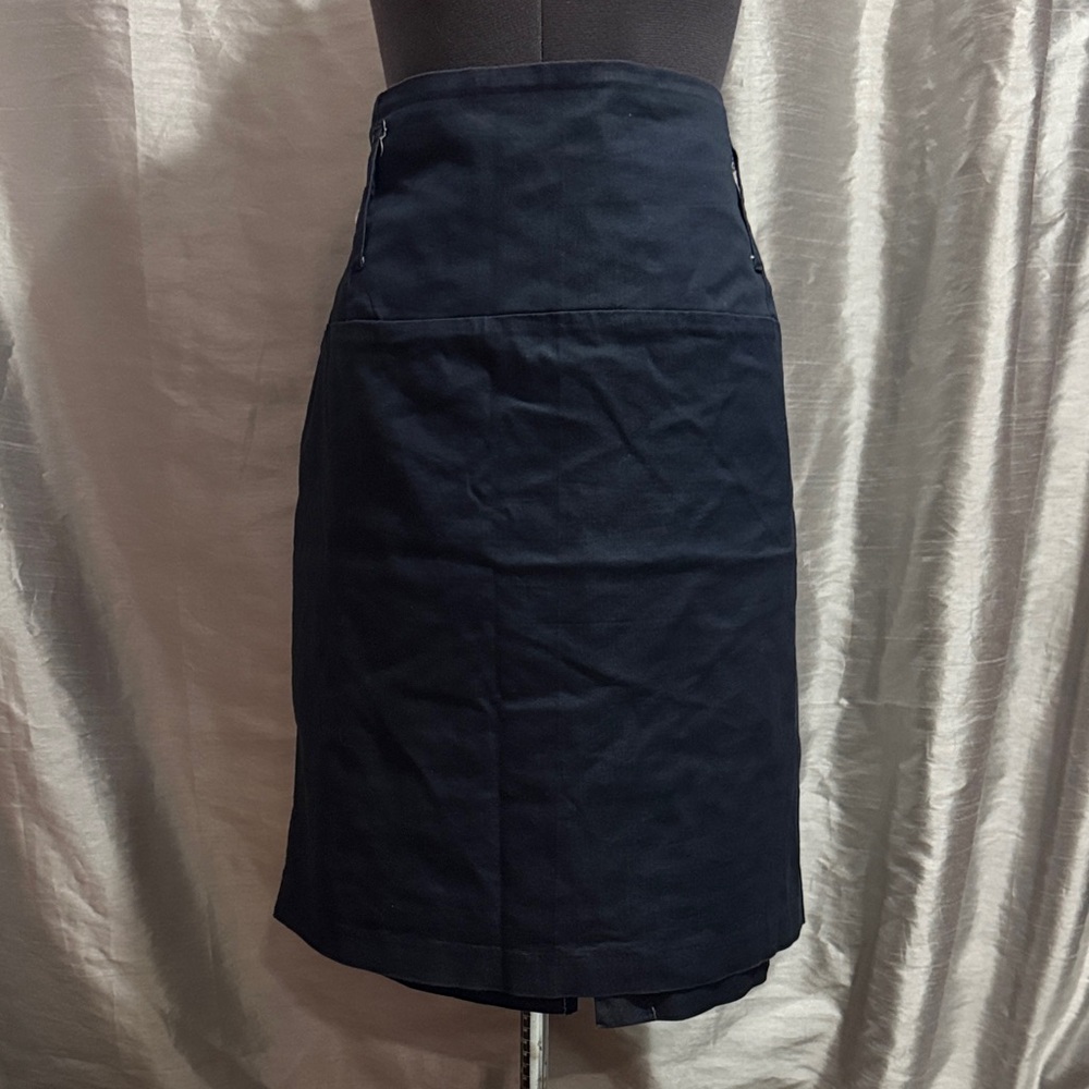 Dots Black Pencil Skirt